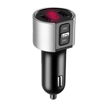 Bluetooth FM Transmitter Audio Aux Modulator Διπλός USB γρήγορος φορτιστής αυτοκινήτου Bluetooth Handsfree Calling Car Kit Ραδιόφωνο αυτοκινήτου MP3 Player