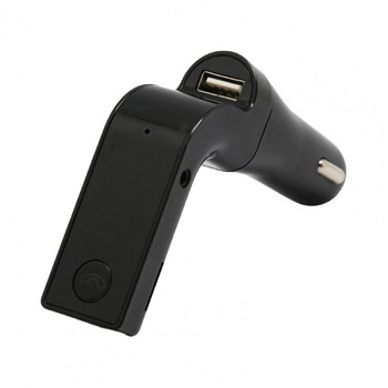 Bluetooth 5.0 FM трансмитер Двоен USB бързо зарядно за кола Безжичен хендсфри аудио приемник Автоматичен MP3 плейър Fm трансмитер Bluetoot