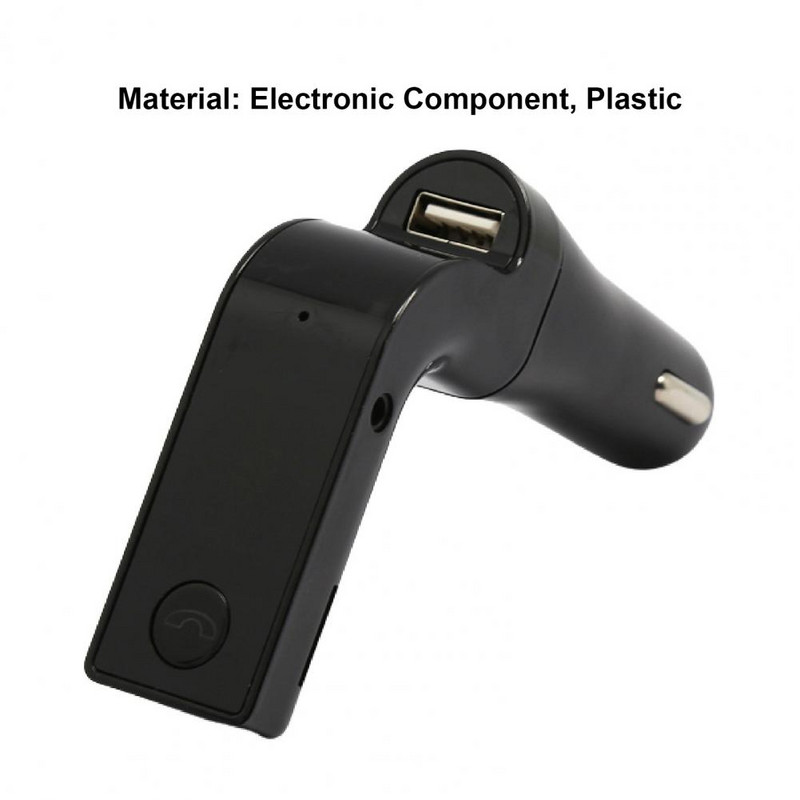 Transmițător FM Bluetooth 5.0 Încărcător rapid pentru mașină USB dublu Receptor audio fără mâini fără fir Player MP3 automat Transmițător FM Bluetooth