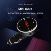 Πομπός Fm Αυτοκινήτου Ασύρματο Bluetooth Συμβατό με Fm Radio Modulator Kit Φορτιστής αυτοκινήτου Handsfree Audio Car Aux Mp3 Music Player USB