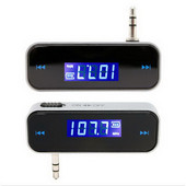Αυτοκίνητο 3,5 mm MP3 Music Audio FM πομπός LCD Mini Wireless με MICRO USB In Handsfree αυτοκινήτου για iPhone Samsung iPad Xiaomi
