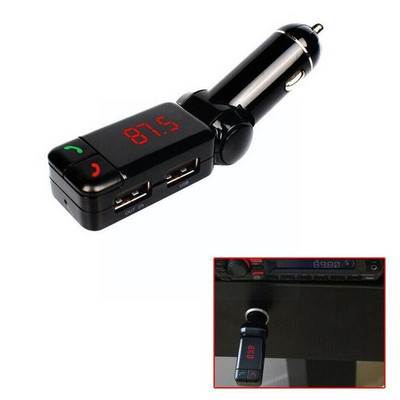 Fm odašiljač Handsfree bežični Bluetooth komplet Dodaci za automobil Auto Player za automobil Usb Mp3 Led FM Modulator Player Mp3 punjač Y0Y3