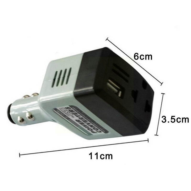 2021 m. Naujas 12V/24V automobilinis mobilusis maitinimo keitiklio adapteris, automobilinis maitinimo keitiklis, naudojamas visiems mobiliesiems telefonams Z9F4