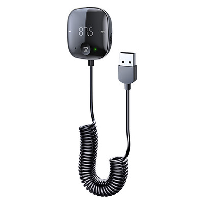 Ασύρματο Bluetooth 5.0 πομπός ήχου αυτοκινήτου Bluetooth Πομπός FM AUX Δέκτης ήχου MP3 Player Car Kit Handsfree FOR CAR