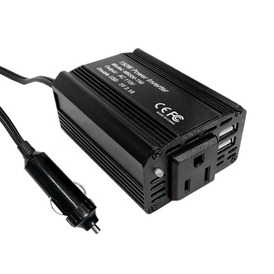 150W auto punjač pretvarač adapter mali prijenosni 12V 110V/220V čisti sinusni inverter s ventilatorom za hlađenje EU US utičnica