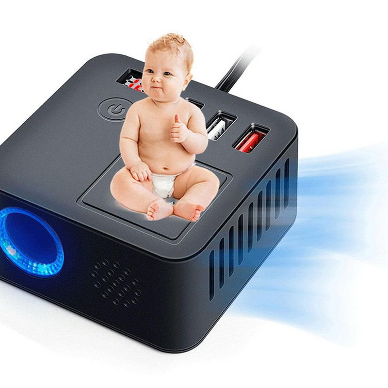 1 KOM Automobilski pretvarač 12V 24V do 220V Univerzalne utičnice za LED zaslon Pretvarač napajanja Inverter s USB punjačem Brzo punjenje