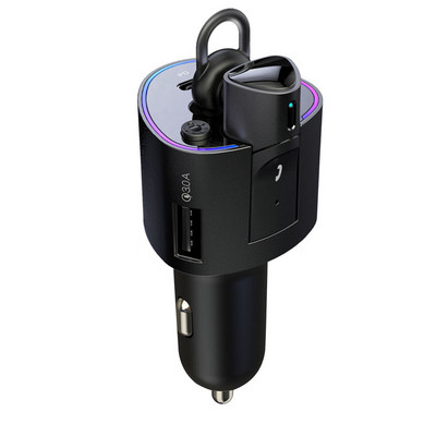 Συσκευή αναπαραγωγής MP3 αυτοκινήτου Bluetooth 5.0 Αναπαραγωγή ήχου Φορτιστής USB με ασύρματο ακουστικό Τύπος C PD 36W Fast Charger Αξεσουάρ Car Interier