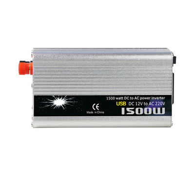 1500W Vehicle Inverter Solar Inverter Τροφοδοτικό US Standard European Standard Power Converter DC 12V/24V to AC 110V/220V