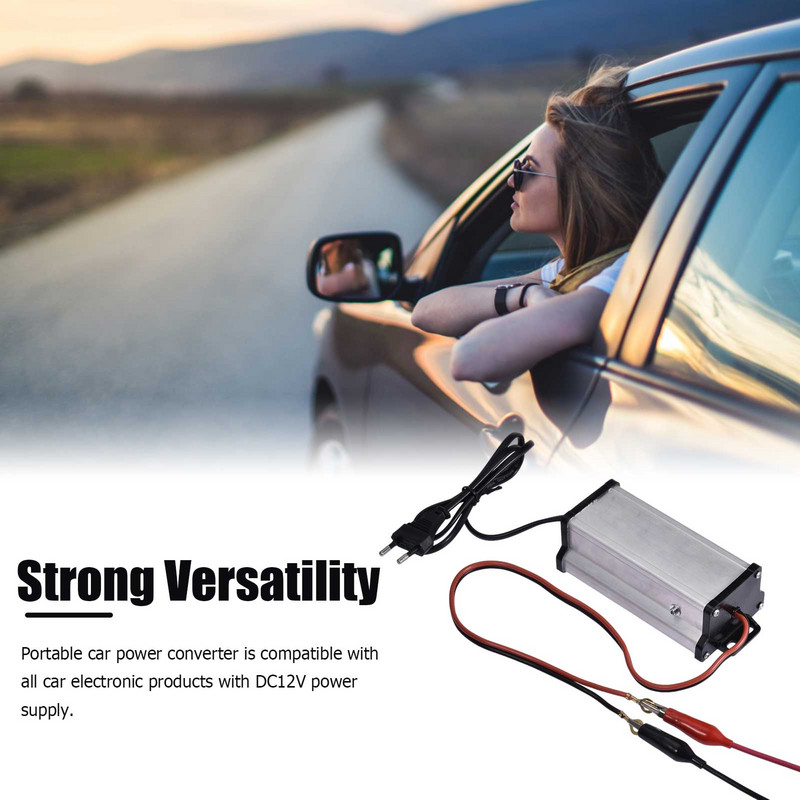 Convertor de tensiune de sursă de alimentare de 300W Invertor AC220V la DC12V Încălzitor auto Adaptor special Sursă de alimentare Durabil Stabil