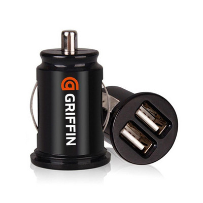 Car Truck Dual Port USB Mini Charger Adapter Fast Charging Car Phone Charger For Smartphone 12V Power Car Accessories