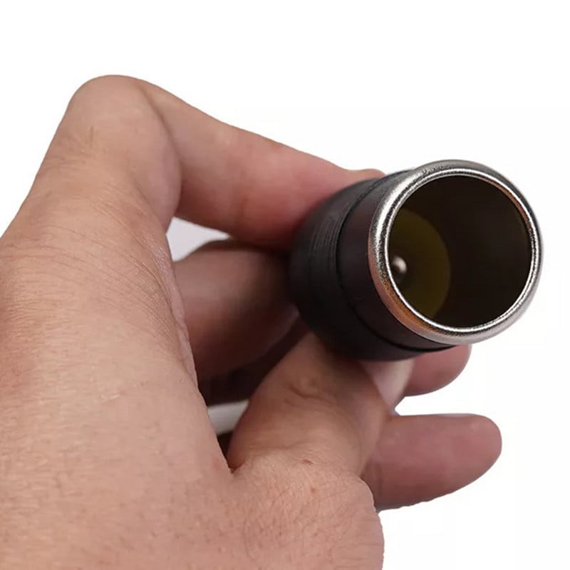 30 cm 5 V USB A vīriešu līdz 12 V automašīnas cigarešu piesmēķētāja ligzdas pārveidotāja kabeļa adapteris automašīnu DVR automašīnu piederumiem