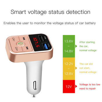 Αυτοκίνητο Hands-free Ασύρματο Bluetooth FM πομπός LCD MP3 Player USB Φορτιστής Αναπτήρα αυτοκινήτου MP3 Δέκτης Bluetooth