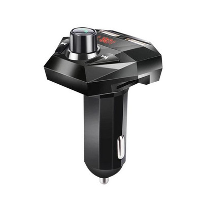 Auto Bluetoothiga ühilduv 5.0 MP3-mängija FM-saatja käed-vabad helivastuvõtja Kahe USB-kiire tugi TF/U-ketas