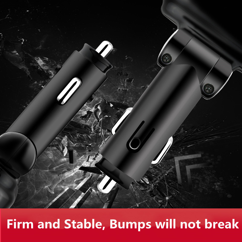 1 db 2 db kétcsöves szivargyújtó adapter csatlakozó 12-24 V 2Usb autós töltő 110 forgás személygépkocsikhoz, terepjárókhoz, terepjárókhoz