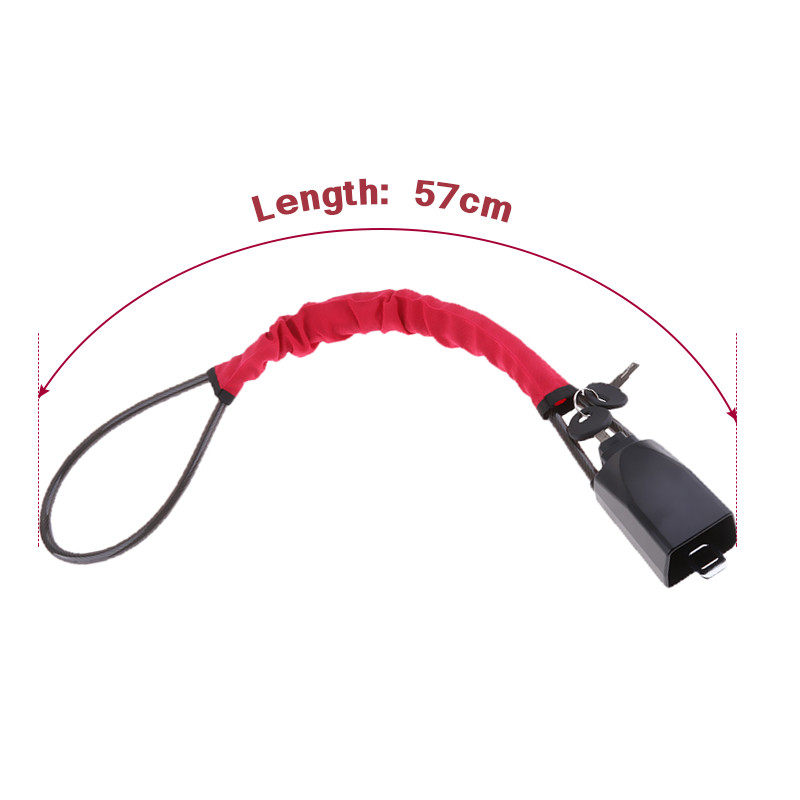 Automobilių apsaugos nuo vagystės užraktas Universalus automobilio vairo užraktas Automobilių apsaugos nuo vagystės keturratis užraktas automobiliniam visureigiui su 2 raktais Automobilių priedai