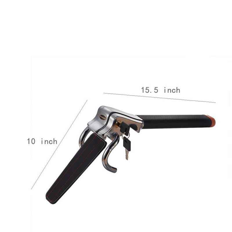 Automobilių furgonų vairo užraktas, apsaugantis nuo vagystės, aukštas saugumas su 2 raktais, labai atsparus