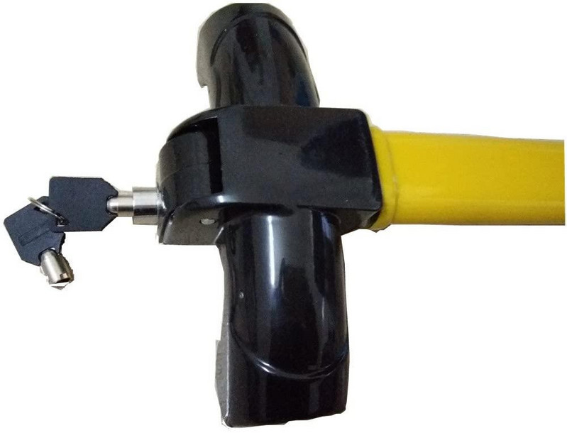 Universalus vairo užraktas, apsauga nuo vagystės, sunkiųjų automobilių visureigių, besisukančių plieninių vairo užraktų