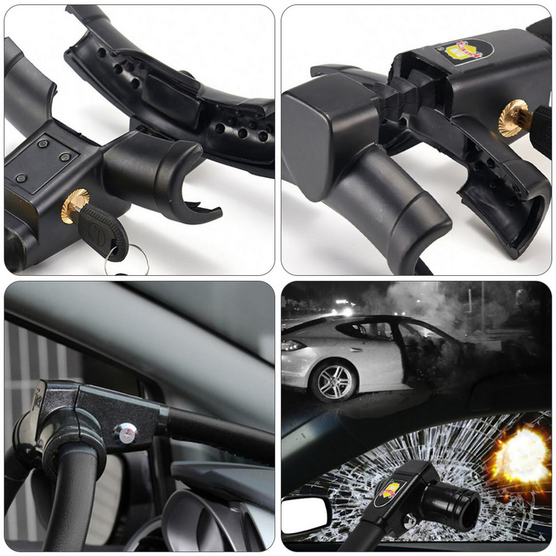 1 vnt. nuo vagysčių apsaugotas sunkvežimio užraktas vairo užraktas Automobilių vagysčių prevencija Automobilių signalizacijos užraktas Automobilio vairo užraktas