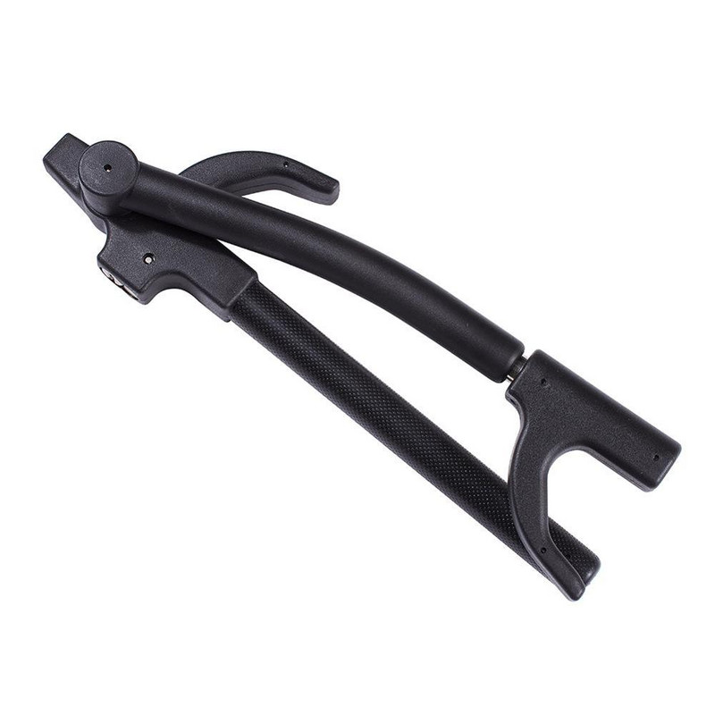 Protecție dublă universală Blocare volan din oțel inoxidabil de înaltă securitate Încuietoare cu cârlig dur