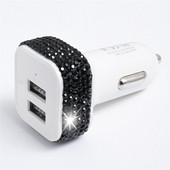 2,1A LED-valgusti kahe USB-kiirlaadimise USB-autolaadija adapter iPhone 11 Pro jaoks Huawei P30 Pro Mate 30 5G 9Pro K20 Pro K30