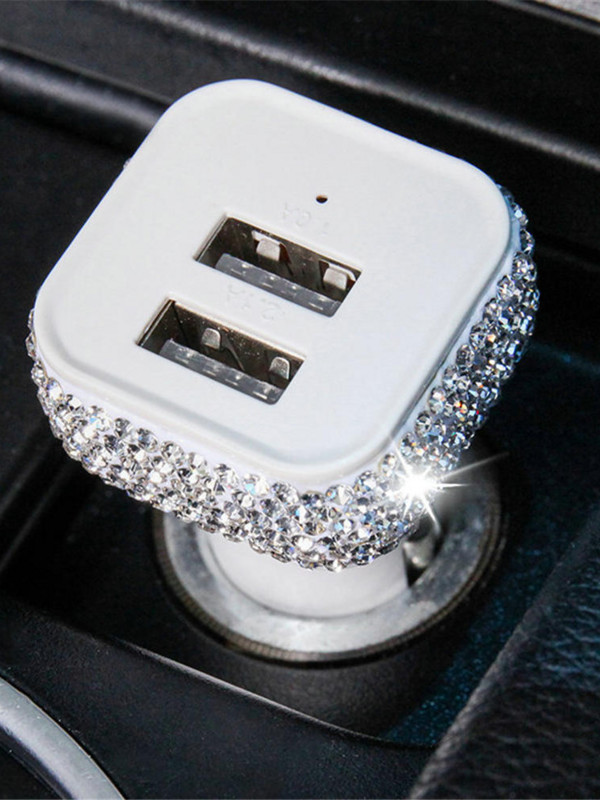 2,1A LED-valgusti kahe USB-kiirlaadimise USB-autolaadija adapter iPhone 11 Pro jaoks Huawei P30 Pro Mate 30 5G 9Pro K20 Pro K30