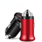 Încărcător rapid 3A, 12-24V, mini încărcător de mașină USB pentru telefon mobil, tabletă, GPS, încărcător de mașină, dual USB, încărcător de telefon pentru mașină, adaptor în mașină