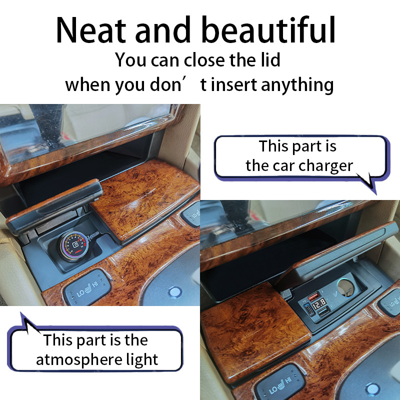 Honda Accord USB automašīnas lādētājam Quick Charge 4.0 QC4.0 QC3.0 SCP 5A PD Type C iPhone Xiaomi mobilajam tālrunim