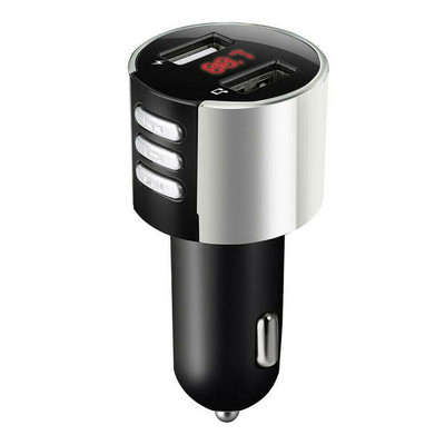Auto juhtmevaba Fm saatja Bluetooth Raido vastuvõtja adapter kahe USB laadija käed vabad komplekt MP3 mängija universaalsed tarvikud
