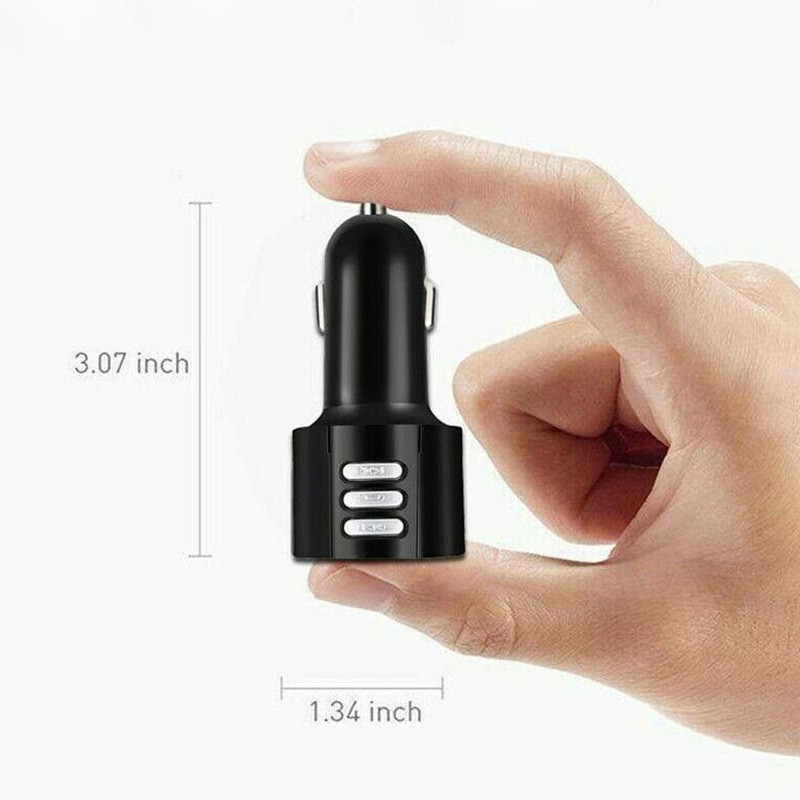 Ασύρματος πομπός αυτοκινήτου Fm Bluetooth Raido δέκτης Προσαρμογέας διπλού φορτιστή Usb Κιτ hands-free Mp3 Player Universal αξεσουάρ