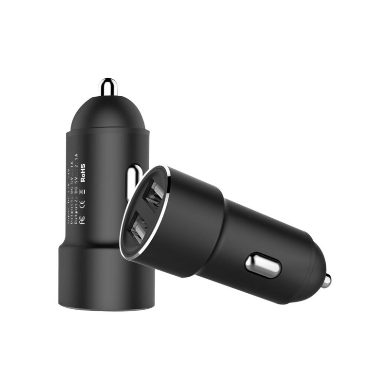 2,4A kahe USB-kiirlaadimisega autolaadija iPhone X XS HUAWEI P30 Oneplus 7 MI9 S10 S10+ jaoks