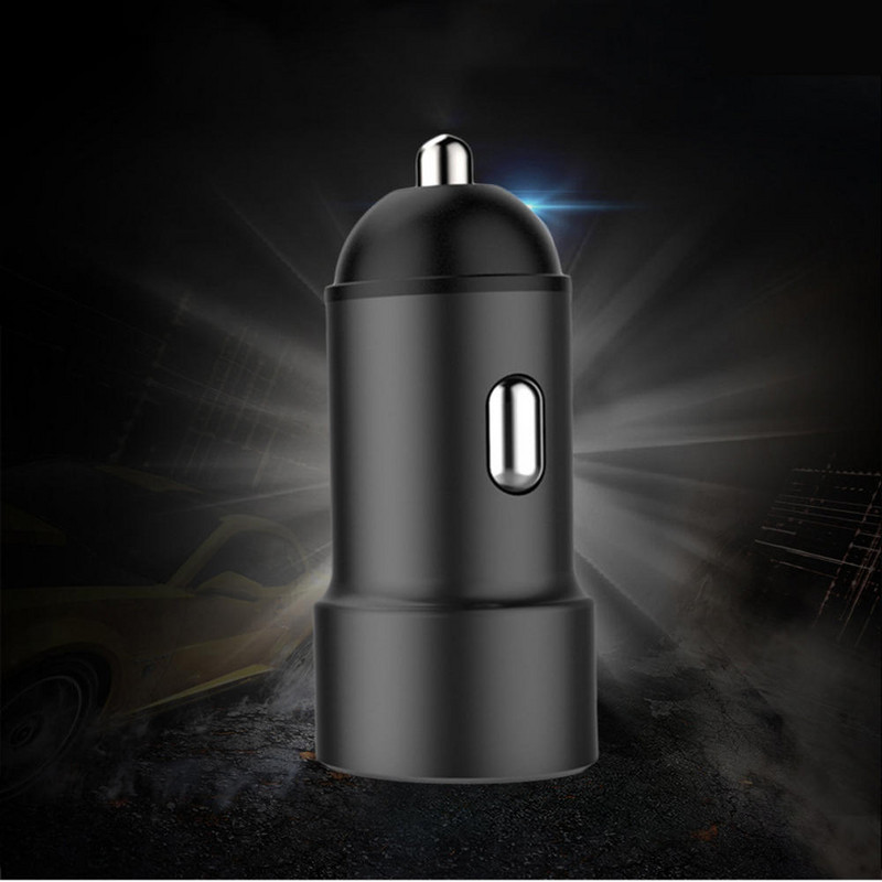 2,4A kahe USB-kiirlaadimisega autolaadija iPhone X XS HUAWEI P30 Oneplus 7 MI9 S10 S10+ jaoks