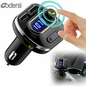 Transmițător FM Modulator Aux Kit Mâini libere Bluetooth Car Audio MP3 Player Încărcător USB Dual Auto cu încărcare rapidă de 3,1 A