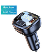 FM raidītājs Automašīnas Bluetooth Dual USB QC3.0 Ātrais lādētājs Bezvadu brīvroku audio uztvērējs MP3 atskaņotājs Automašīnas komplekta piederumi