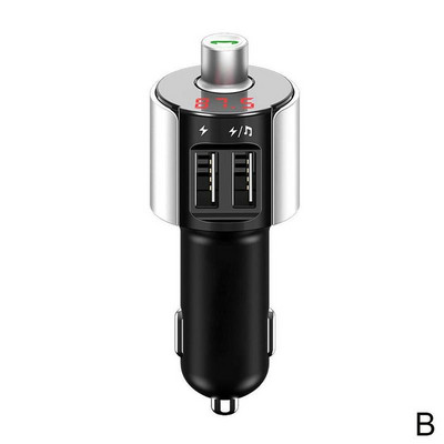 Transmițător FM fără fir Bluetooth Kit Mâini libere Adaptor Încărcător Player Auto MP3 Auto Modulator Auto 3.4A USB Dual Radio