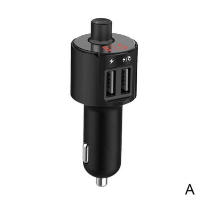 Transmițător FM fără fir Bluetooth Kit Mâini libere Adaptor Încărcător Player Auto MP3 Auto Modulator Auto 3.4A USB Dual Radio