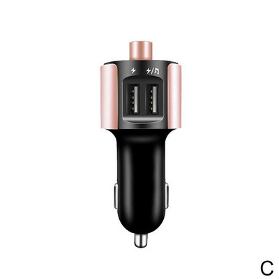 Transmițător FM fără fir Bluetooth Kit Mâini libere Adaptor Încărcător Player Auto MP3 Auto Modulator Auto 3.4A USB Dual Radio