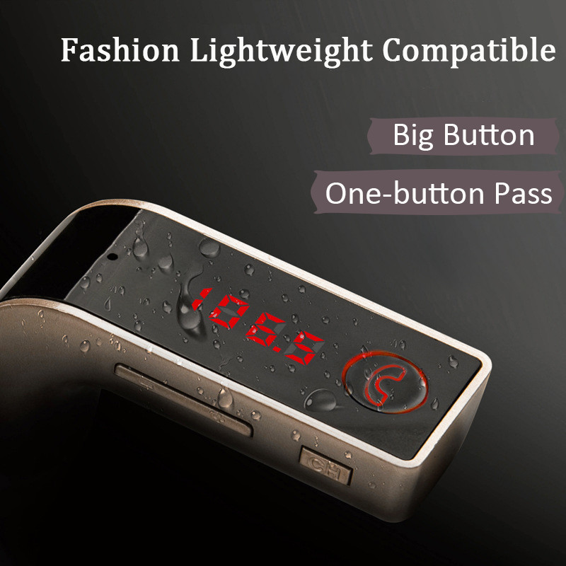 1tk autokomplekt vabakäeseadmed FM-saatja raadio MP3-mängija USB-laadija autoraadiopleier FM-saatja autotarvikud