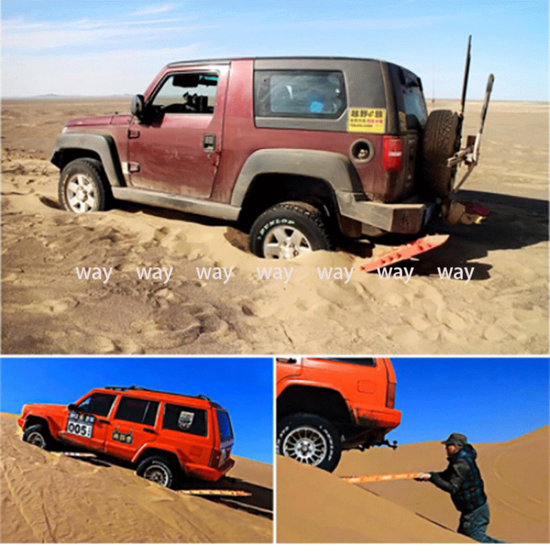 10T 20T atkūrimo takas bekelėje, sniego smėlio takelis, purvo traksas, savigelbėjimas, apsauga nuo slydimo plokštės purvo smėlio traukos pagalba