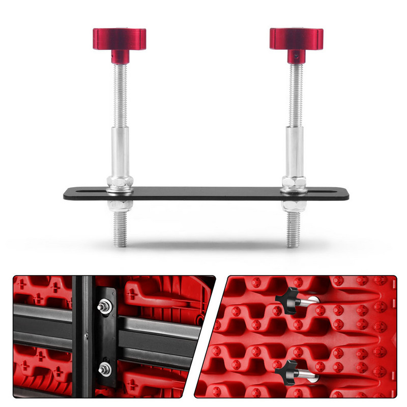 Seturi de știfturi de montare pentru plăci de tracțiune potrivite pentru toate șenile de recuperare cu știfturi de montare cu distanță între găuri de 4,72"~6,69"(12~17cm) TT102403