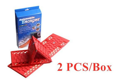 BENOO 2 buc. Covoraș de evacuare portabil pliabil pentru mașină. Tampă anti-alunecare, potrivită pentru orice vreme, covoraș de tracțiune automată, ajutor pentru aderența anvelopei, ideal pentru zăpadă, gheață, noroi