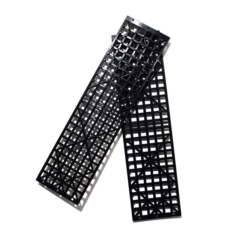 2 buc. 1 set Slush de mașină în afara bordului tracțiunii anvelopei Placă de alunecare pliabilă pentru anvelope Covoraș antiderapant, nisip, lanț de zăpadă, roată, panou de evacuare antiderapant