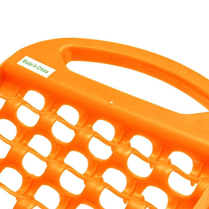 2 bucăți 63 cm plăci de tracțiune de recuperare a mașinii de urgență covoraș de tracțiune pentru șenile de dimensiuni minime pentru salvarea pe zăpadă în teren, nisip, noroi