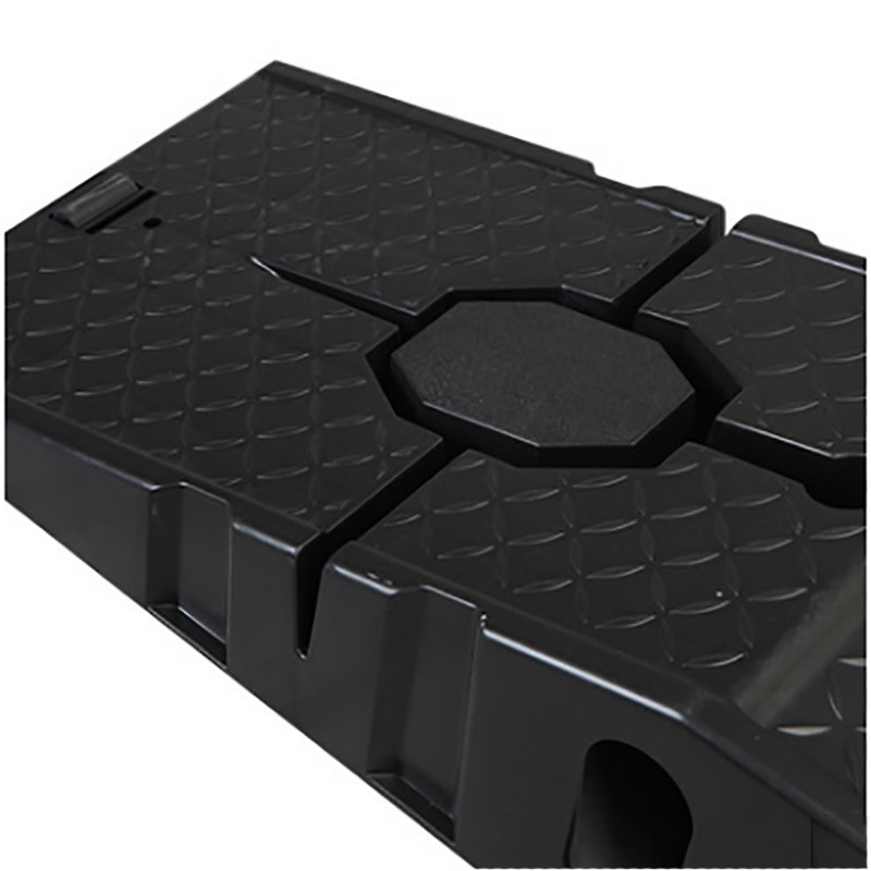 1 pora juodų 2500 kg sunkiųjų automobilių rampos 900 mm ilgio neslystančios darbinės rampos automobilių alyvos keitimas, remontas, techninė priežiūra, striukės kėlimo įrankiai