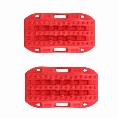 2 τεμάχια νάιλον 58 εκ. Πλάκες έλξης για ανάκτηση αυτοκινήτου εκτός δρόμου Ίχνη έκτακτης ανάγκης Υπέρ-σκληρό Τακάκι για SUV ATV Sand Mud Snow Rescue