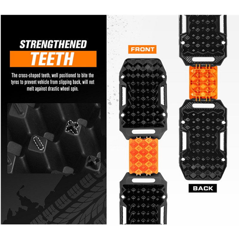 Multifunktsionaalne taastav veojõumatt 4X4 ATV maasturite maastikulaudadele koos Jack Lift Base Mud Liiva Lume Avariirehvi redeliga