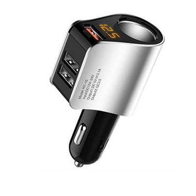 12V-24V Distribuitor de priză pentru brichetă auto Încărcător USB automat 3 Încărcare USB Prize pentru brichetă Adaptor de alimentare