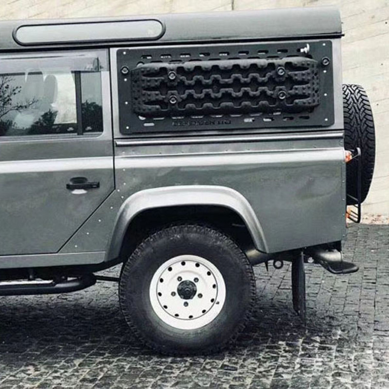 105*28CM Recuperare tracțiune șenile Scară pentru anvelope pentru extracția vehiculelor de zăpadă cu nisip Covorașe de tracțiune pentru plăci pentru orificii de noroi off-road/1 buc