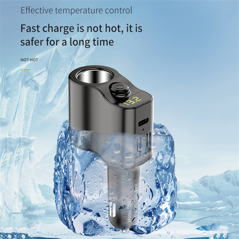 2023 80 W splitter autolaadija toiteadapter tulemasin Xiaomi Redmi Note 8 USB C-tüüpi telefoni vidinad kiirlaadimisauto jaoks