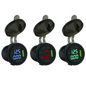 Ofertă caldă Încărcător auto USB multifuncțional 5V 3A QC 3.0 Adaptor priză pentru încărcător auto USB cu capac de praf pentru barcă de motocicletă