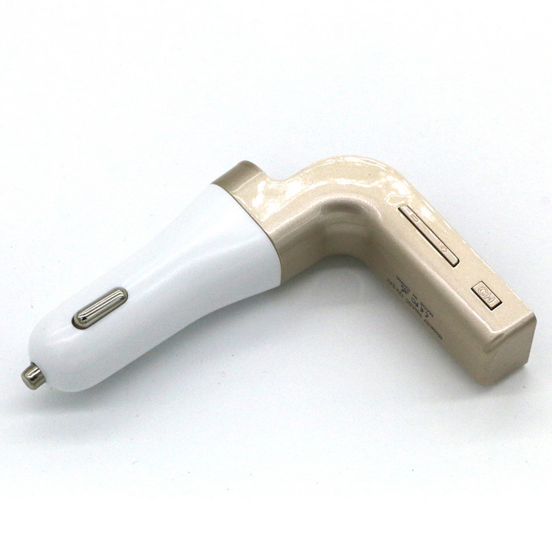 Kit auto Bluetooth Transmițător FM Player MP3 Suport card TF BT Apel Mâini libere Încărcător auto pentru iPhone Samsung Livrare gratuită G7